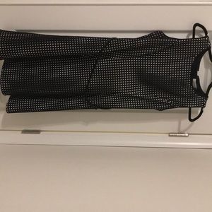 Black and white Calvin Klein dress